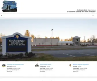 Mascenic.org(Mascenic Regional School District) Screenshot