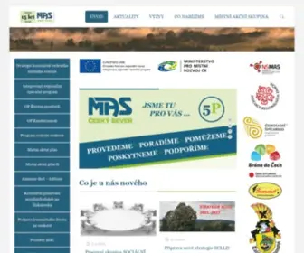 Masceskysever.cz(MAS Český sever) Screenshot