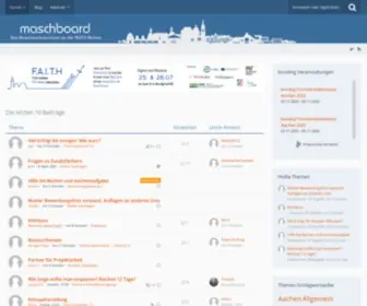 Maschboard.de(Das Maschinenbau) Screenshot