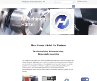 Maschinen-Haertel.de(Maschinen Härtel) Screenshot
