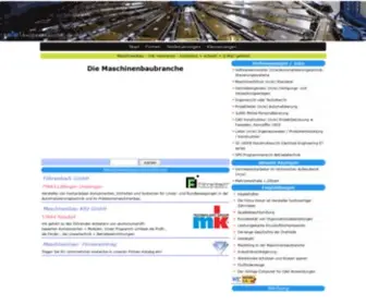 Maschinenbaubranche.de(Fördertechnik) Screenshot