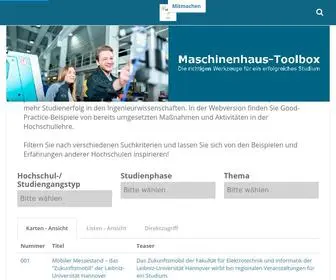 Maschinenhaus-Toolbox.de(Maschinenhaus Toolbox) Screenshot