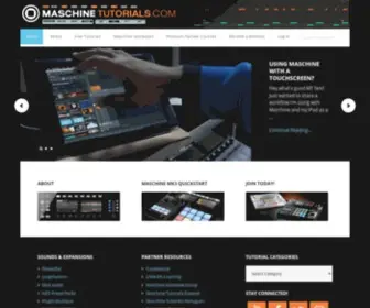 Maschinetutorials.com(Maschine Tutorials) Screenshot