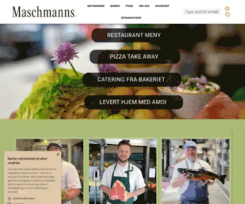Maschmanns.no(På) Screenshot