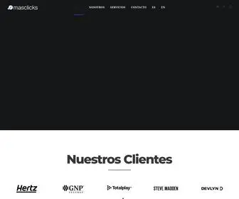 Masclicks.com(Agencia de Marketing Digital) Screenshot