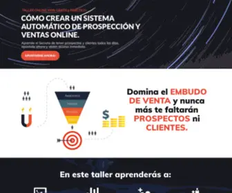 Masclientesigualventas.com(Taller Online Embudo de Ventas V2) Screenshot