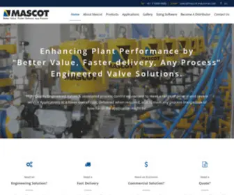 Mascot-Industrial.com(World Class Control Valve Technology and Services) Screenshot