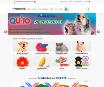 Mascotamoda.com(Accesorios mascotas Ecuador petshop) Screenshot