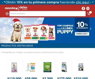 Mascotasbichos.com(Mascotas Bichos Pet Shop) Screenshot