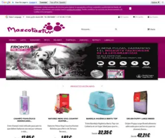 Mascotastur.es(Tienda online) Screenshot