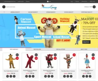 Mascotcheap.org(Mascot Costumes Cheap) Screenshot