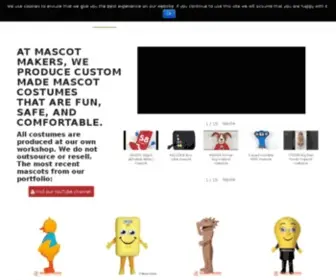 Mascotmakers.com(Mascot Makers) Screenshot