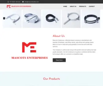 Mascotsindia.com(Mascots Enterprises) Screenshot