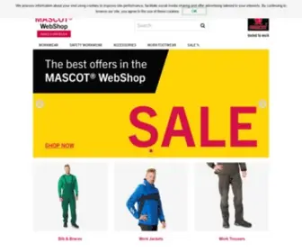 Mascotwebshop.co.uk(MASCOT® WORKWEAR) Screenshot