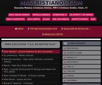 Mascristianos.com(▷) Screenshot