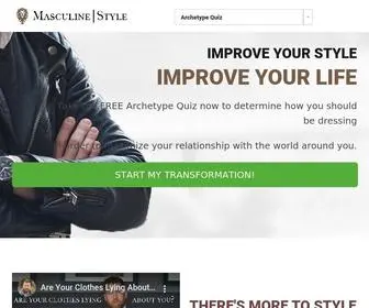 Masculine-STyle.com(Masculine Style) Screenshot