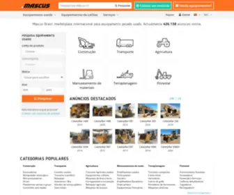 Mascus.com.br(Equipamento e maquinaria usados) Screenshot