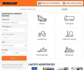 Mascus.nl(Mascus NL) Screenshot