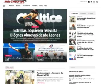 Masdeportes.com.do(Mas Deportes) Screenshot