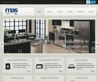 Masdistribution.com(MAS Distribution) Screenshot