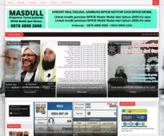 Masdull.com(Kredit multiguna jaminan BPKB Motor di Mega Central Finance) Screenshot