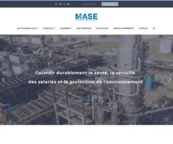 Mase-Asso.fr(MASE FRANCE et INTERNATIONAL) Screenshot