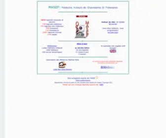 Masef.com(Site des Médecins Auteurs de Sharewares et Freewares) Screenshot