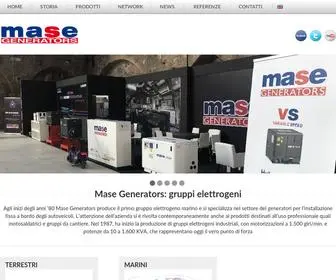 Masegenerators.com(Mase Generators) Screenshot