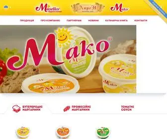 Maselko.com.ua(Офіційний) Screenshot