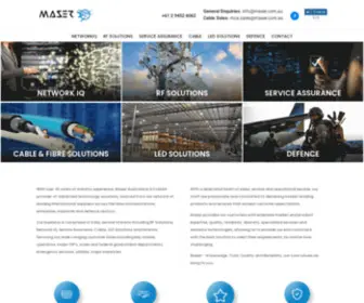 Maser.com.au(Maser Australia) Screenshot