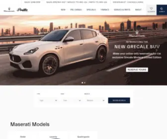 Maserati-Chicago.com(Maserati Chicago) Screenshot