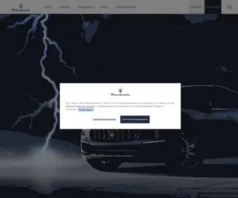 Maserati.at(Entdecken Sie alles über Maserati) Screenshot