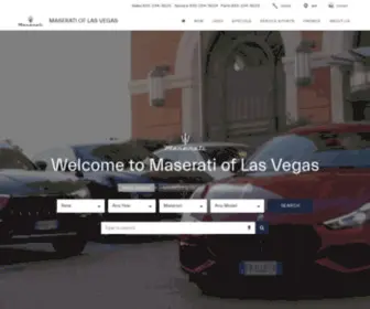 Maseratilasvegas.com(Maseratilasvegas) Screenshot