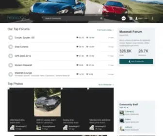 Maseratilife.com(Maserati Forum) Screenshot