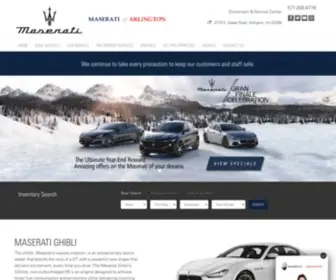 Maseratiofarlington.com Screenshot