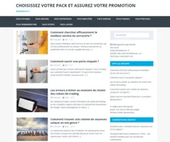 Maserpack.it(Choisissez votre pack et assurez votre promotion) Screenshot