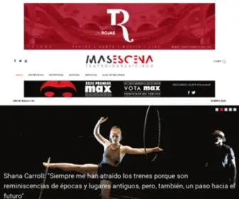 Masescena.es(Masescena) Screenshot