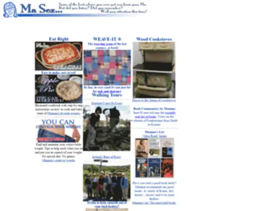 Masez.com(Ma Sez) Screenshot