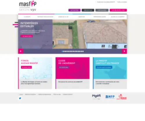 Masfip.fr(MASFIP) Screenshot