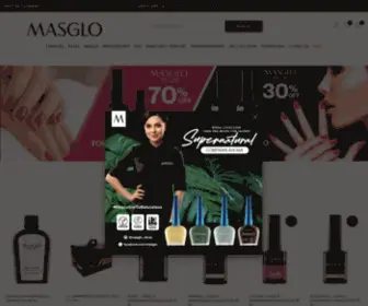 Masglo.com(Esmaltes, Bases, Brillos y Más) Screenshot