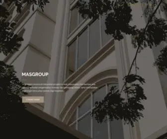 Masgroup.co.id(Membangun Dengan Hati Nurani) Screenshot