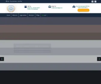 MashariqLegal.com(Mashariq Legal Consultancies The office) Screenshot
