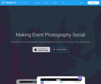 Mashboothapp.com(Photo Sharing App for Photo Booths) Screenshot
