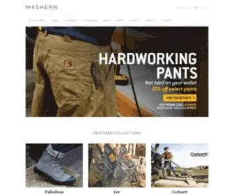 Mashern.com(Please Log In) Screenshot