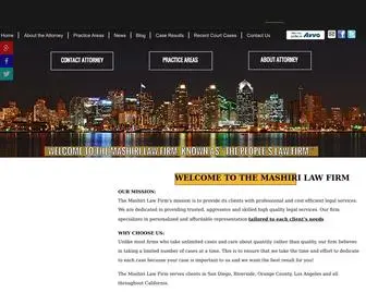 Mashirilawfirm.com(Mashiri Law Firm) Screenshot