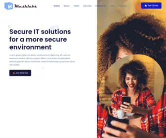 Mashlabs.org(Home One) Screenshot