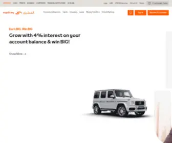 Mashreq.com(Best Digital Banking in Middle East) Screenshot