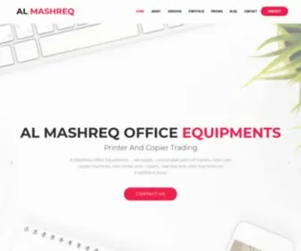 MashreqTec.com(Al Mashreq Office Equipments) Screenshot