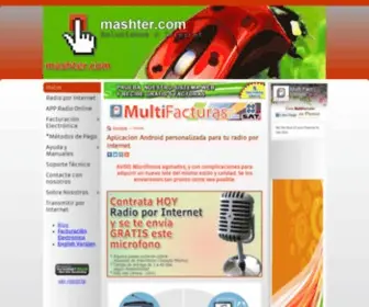 Mashter.com(Radio por Internet) Screenshot