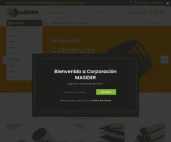 Masider.com.pe(Corporación) Screenshot